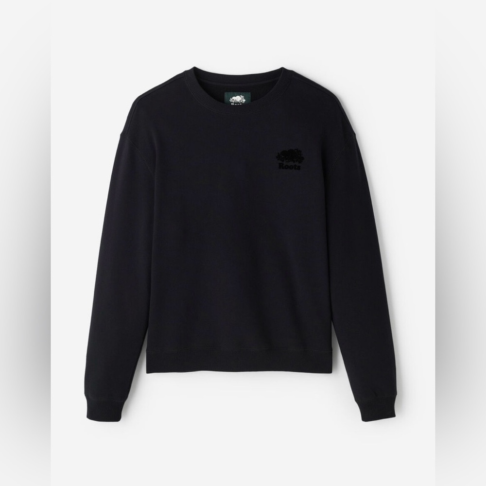 ▪️NWT Roots Organic Cooper Relaxed Crew-M